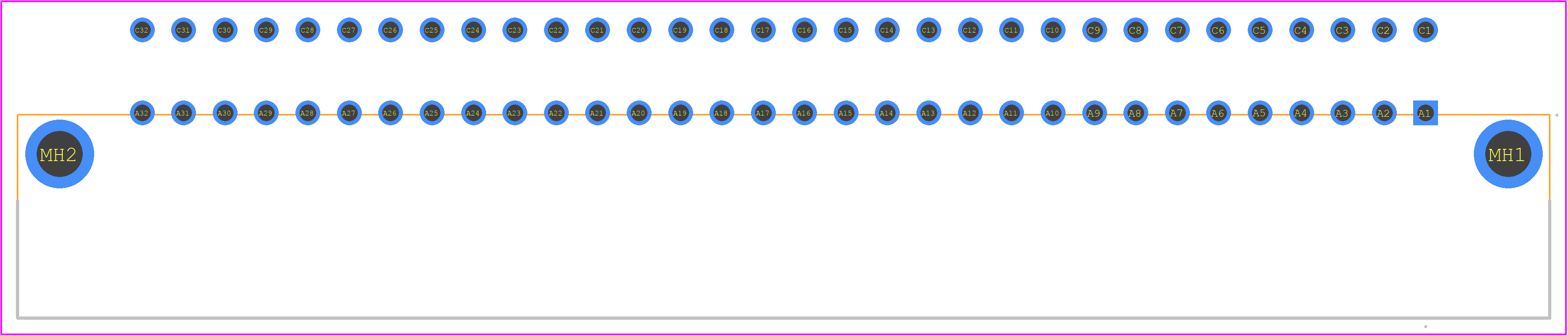 284263 - TE Connectivity PCB footprint - Other - Other - 284263-1
