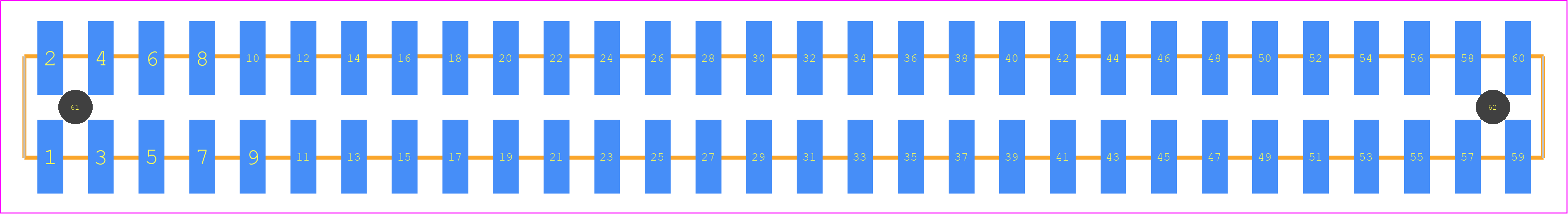 TSM-130-03-STL-DV-A-TR - SAMTEC PCB footprint - Other - Other - TSM-130-XX-YYY-DV-A-TR