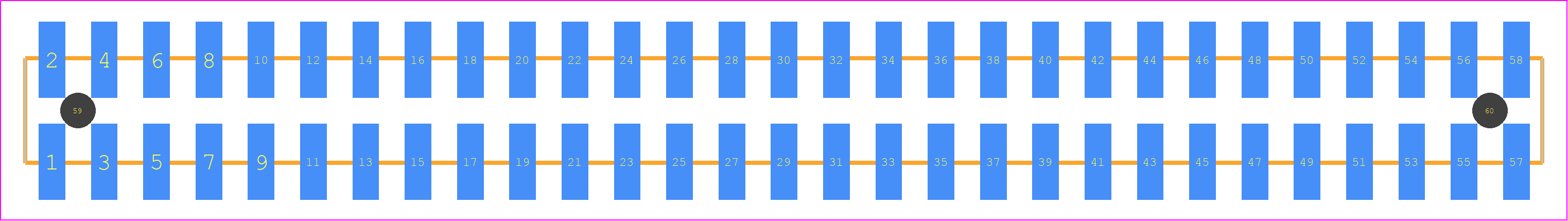 TSM-129-01-T-DV-A-K-TR - SAMTEC PCB footprint - Other - Other - TSM-129-XX-YYY-DV-A-K-TR