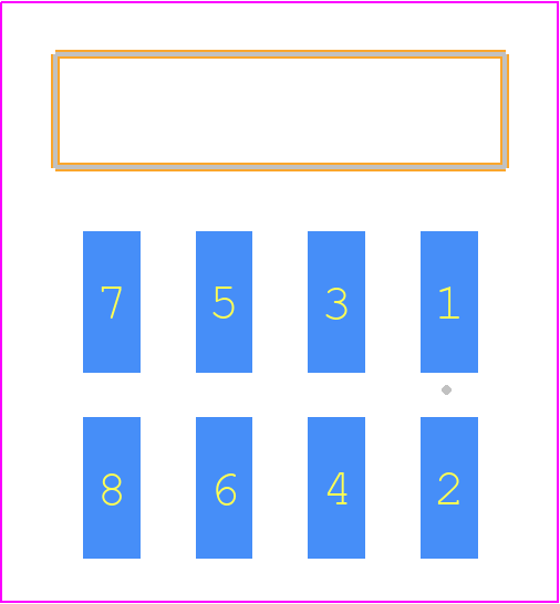 TSM-104-04-LM-DH - SAMTEC PCB footprint - Other - Other - TSM-104-ZZ-YYY-DH