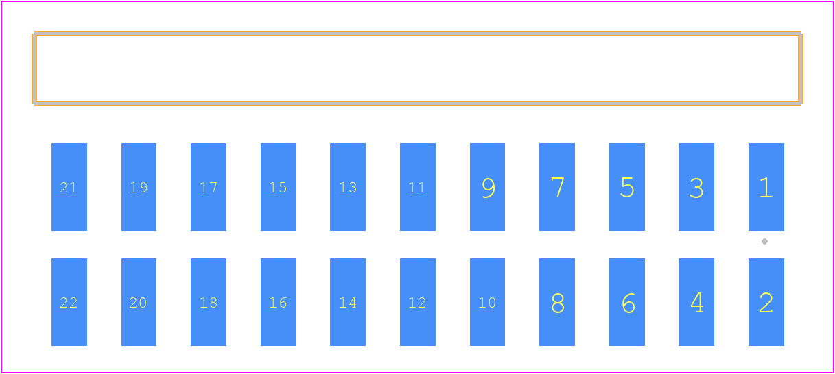 TSM-111-04-L-DH - SAMTEC PCB footprint - Other - Other - TSM-111-ZZ-YYY-DH