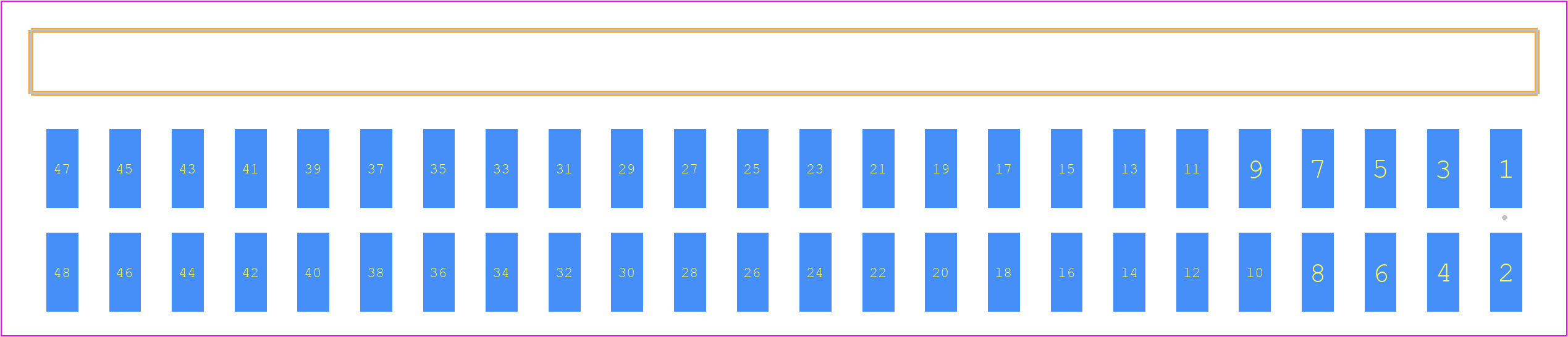 TSM-124-01-SS-DH - SAMTEC PCB footprint - Other - Other - TSM-124-ZZ-YYY-DH