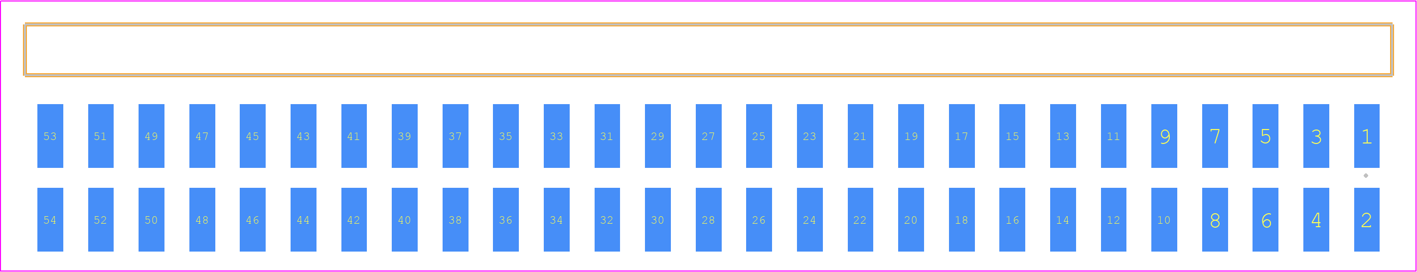 TSM-127-02-F-DH - SAMTEC PCB footprint - Other - Other - TSM-127-ZZ-YYY-DH