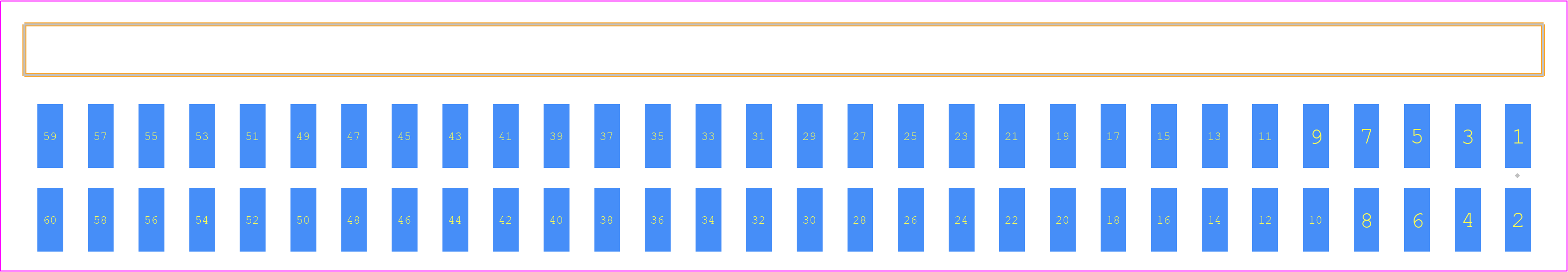 TSM-130-02-F-DH - SAMTEC PCB footprint - Other - Other - TSM-130-ZZ-YYY-DH