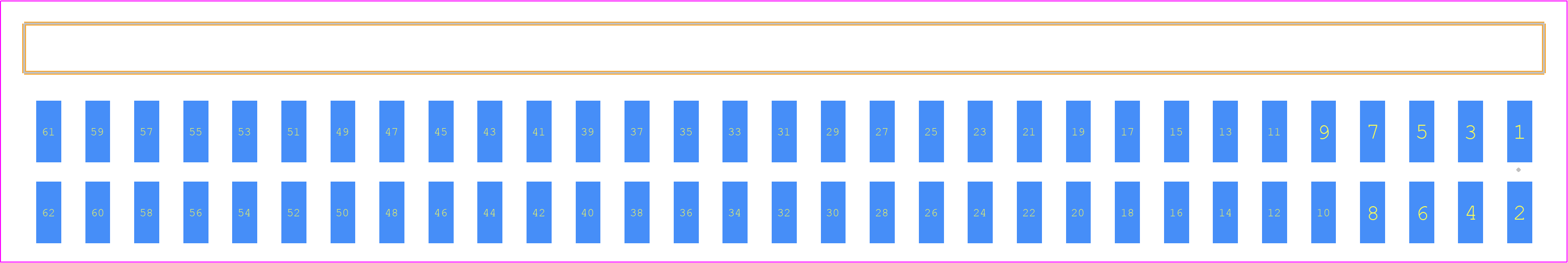 TSM-131-03-S-DH - SAMTEC PCB footprint - Other - Other - TSM-131-ZZ-YYY-DH