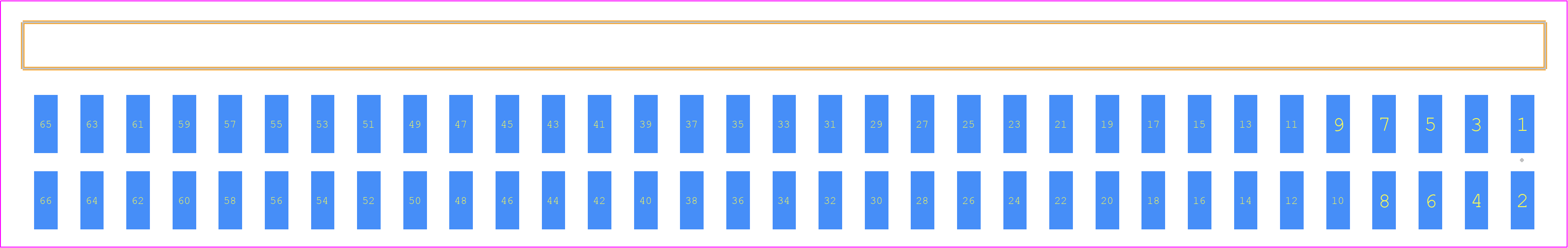 TSM-133-01-L-DH - SAMTEC PCB footprint - Other - Other - TSM-133-ZZ-YYY-DH