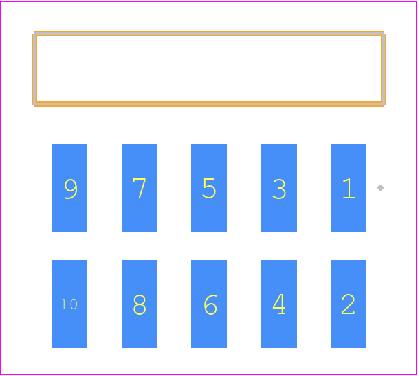 TSM-105-01-SS-DH-TR - SAMTEC PCB footprint - Other - Other - TSM-105-XX-YYY-DH-TR