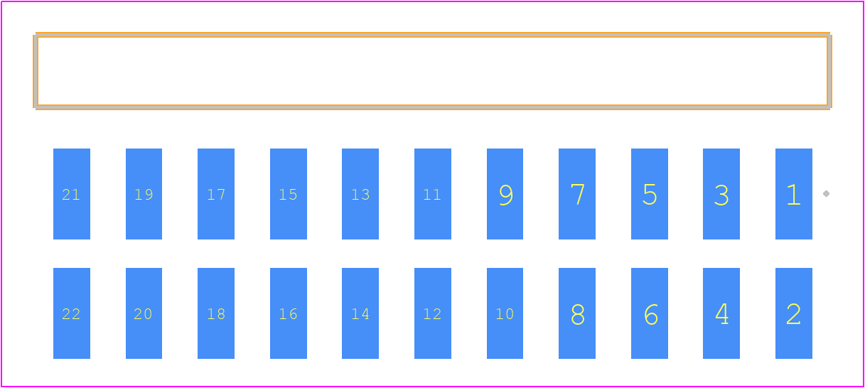 TSM-111-01-SS-DH-TR - SAMTEC PCB footprint - Other - Other - TSM-111-XX-YYY-DH-TR