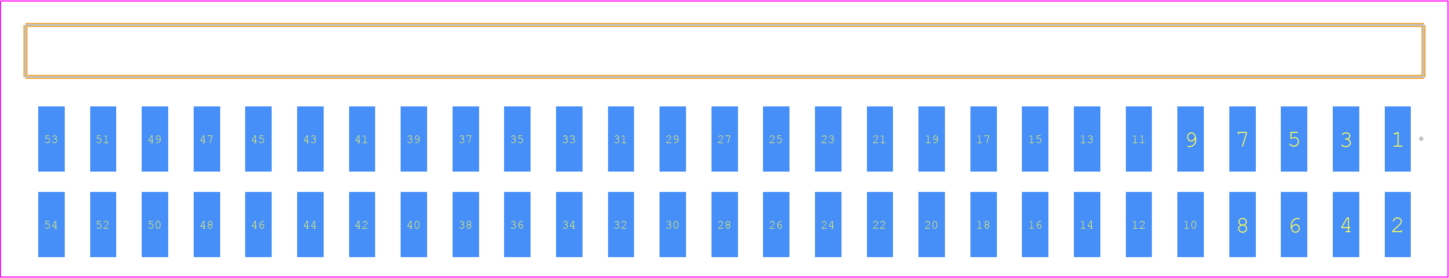 TSM-127-04-F-DH-K-TR - SAMTEC PCB footprint - Other - Other - TSM-127-XX-YYY-DH-K-TR