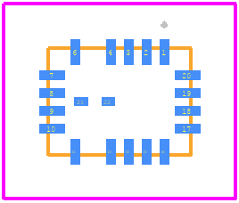 LT8641IUDC#PBF - Analog Devices PCB footprint - Other - Other - 18-Lead (3mm × 4mm) Plastic QFN