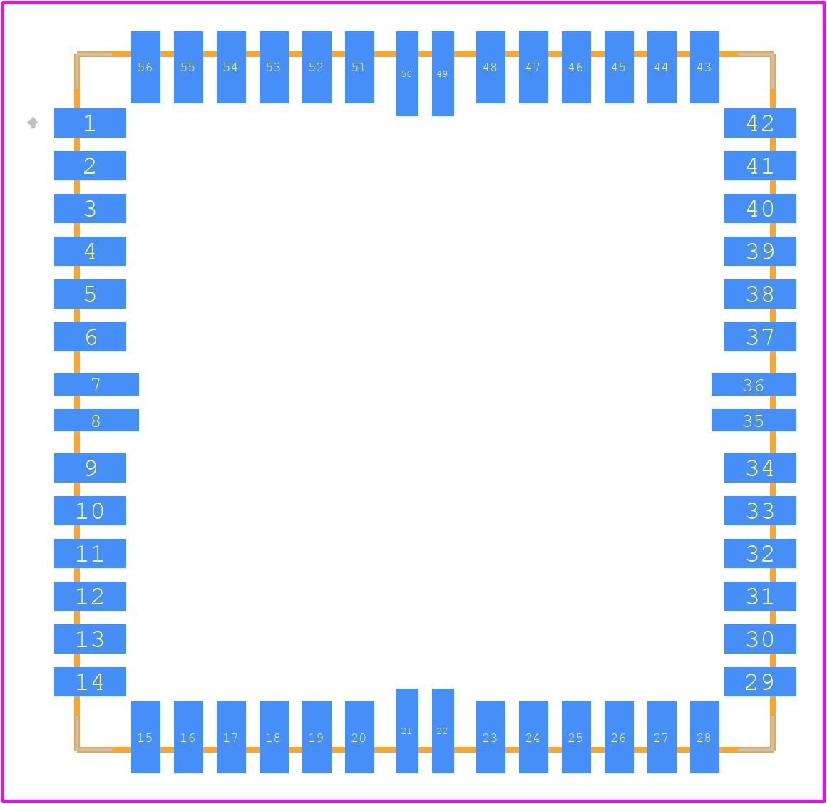 ML865G1 - Telit Wireless Solutions PCB footprint - Other - Other - ML865G1-2