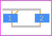 PDZ12BGWJ - Nexperia PCB footprint - Small Outline Diode - Small Outline Diode - SOD123