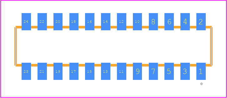 CLP-112-02-LM-DH-TR - SAMTEC PCB footprint - Other - Other - CLP-112-02-YYY-DH-TR