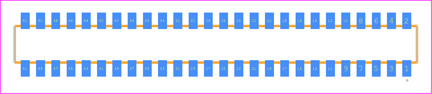 CLP-126-02-F-DH-TR - SAMTEC PCB footprint - Other - Other - CLP-126-02-YYY-DH-TR