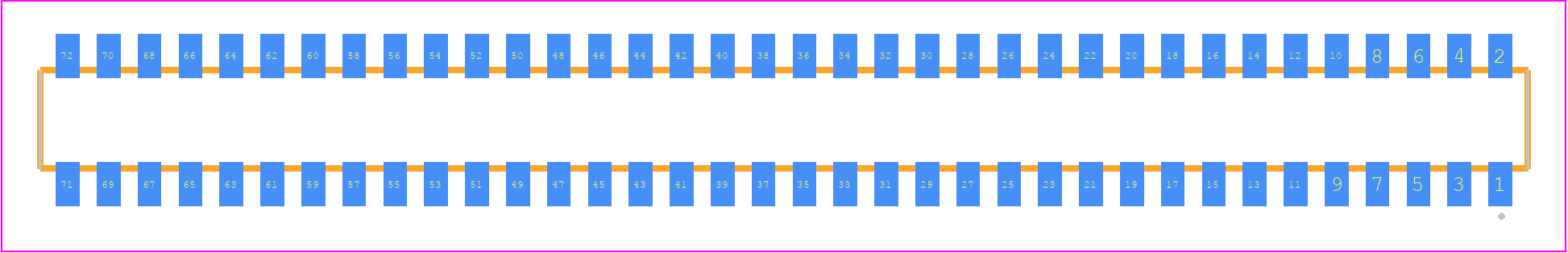 CLP-136-02-L-DH - SAMTEC PCB footprint - Other - Other - CLP-136-02-YYY-DH