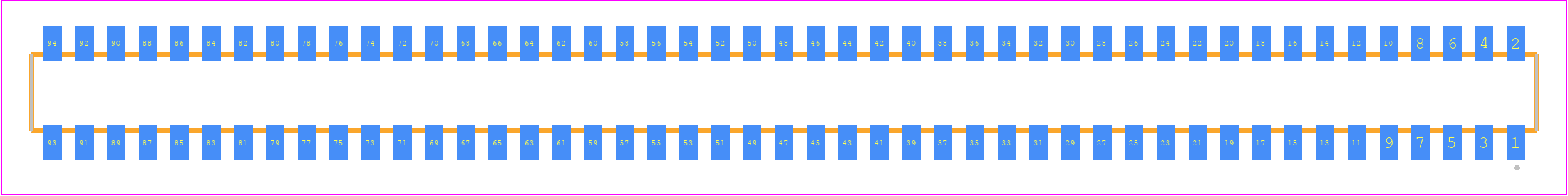 CLP-147-02-F-DH - SAMTEC PCB footprint - Other - Other - CLP-147-02-YYY-DH