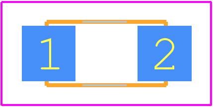 Y1745158R000A2R - Vishay PCB footprint - Other - Other - Y1745158R000A2R-7