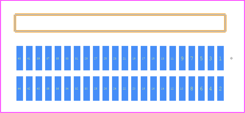 FTE-122-01-G-DH - SAMTEC PCB footprint - Other - Other - FTE-122-XX-G-DH