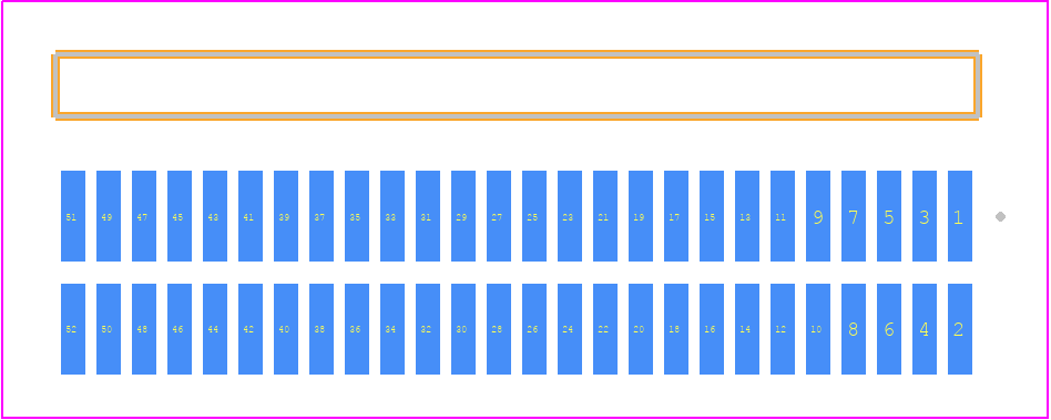 FTE-126-03-G-DH - SAMTEC PCB footprint - Other - Other - FTE-126-XX-G-DH