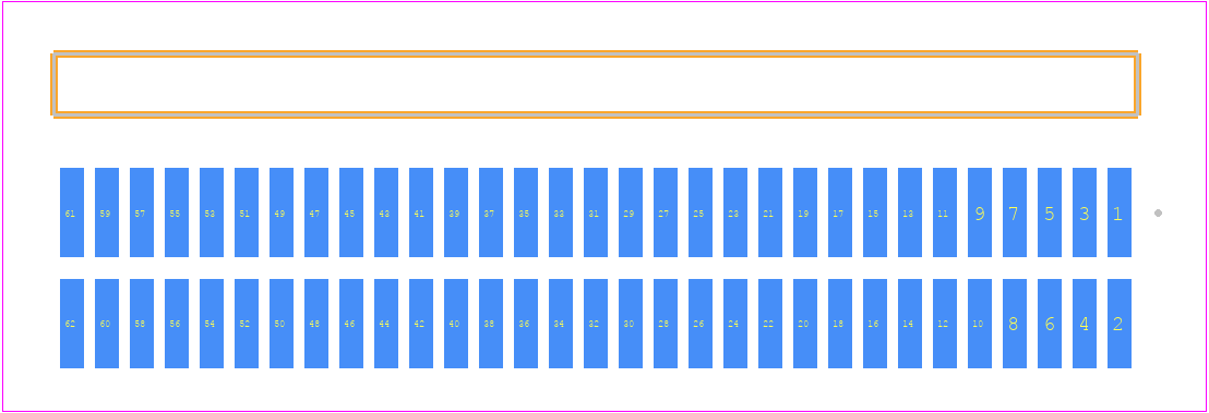 FTE-131-01-G-DH - SAMTEC PCB footprint - Other - Other - FTE-131-XX-G-DH