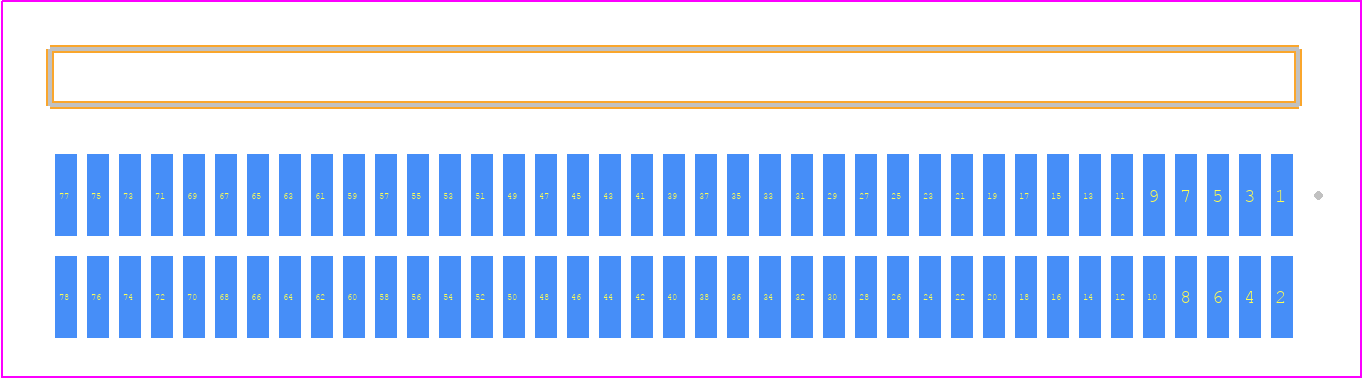 FTE-139-02-G-DH - SAMTEC PCB footprint - Other - Other - FTE-139-XX-G-DH