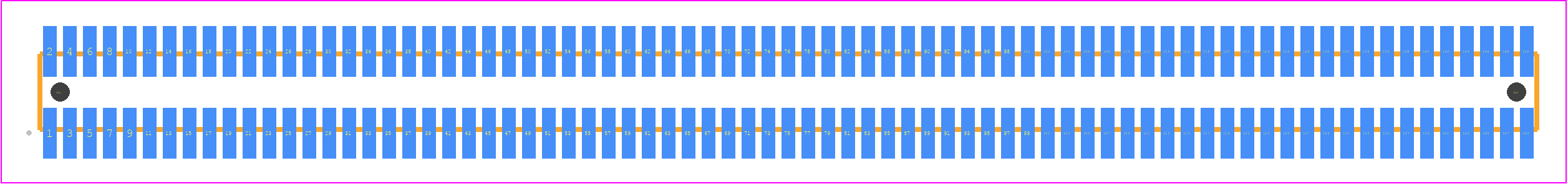 FTE-175-01-G-DV-A-P - SAMTEC PCB footprint - Other - Other - FTE-175-XX-G-DV-A-P