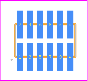 FTM-106-02-H-DV - SAMTEC PCB footprint - Other - Other - FTM-106-XX-Y-DV