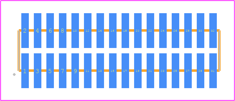 FTM-116-03-G-DV - SAMTEC PCB footprint - Other - Other - FTM-116-XX-Y-DV