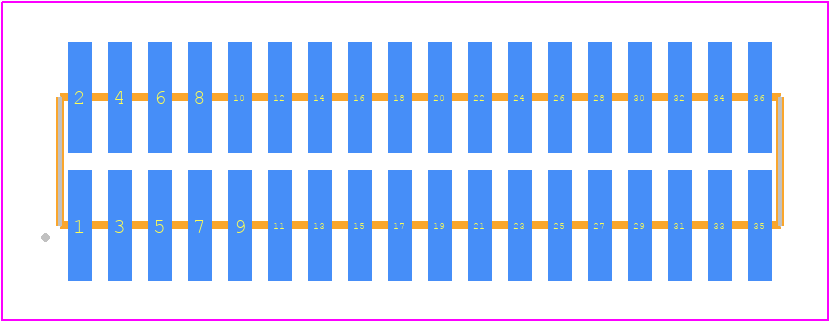 FTM-118-03-L-DV - SAMTEC PCB footprint - Other - Other - FTM-118-XX-Y-DV