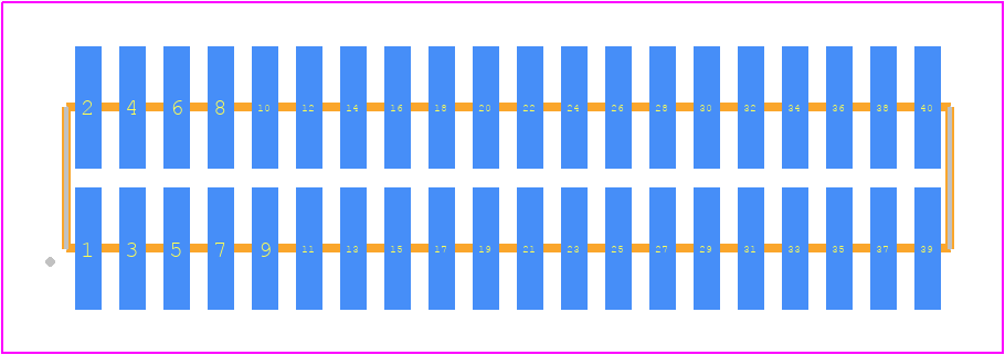 FTM-120-03-LM-DV - SAMTEC PCB footprint - Other - Other - FTM-120-XX-Y-DV