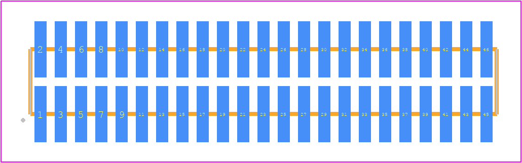 FTM-123-02-LM-DV - SAMTEC PCB footprint - Other - Other - FTM-123-XX-Y-DV