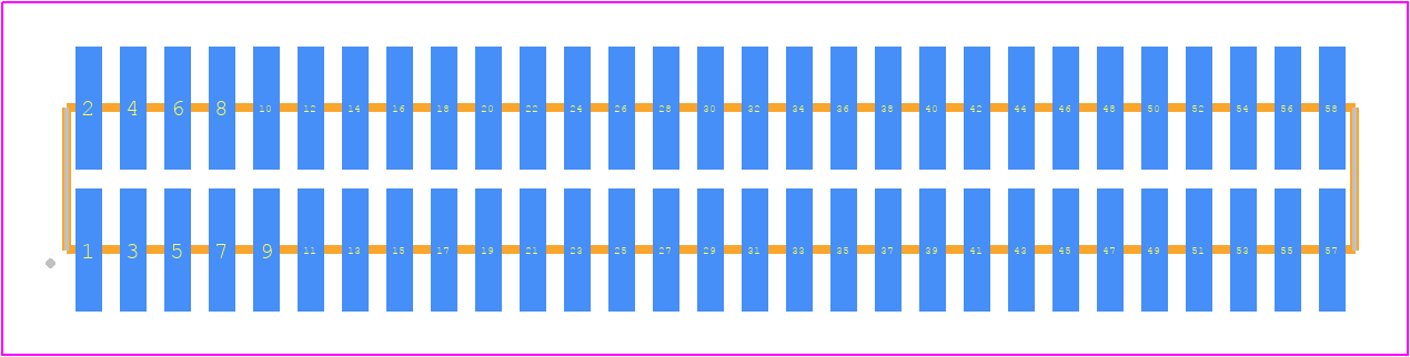 FTM-129-03-L-DV - SAMTEC PCB footprint - Other - Other - FTM-129-XX-Y-DV