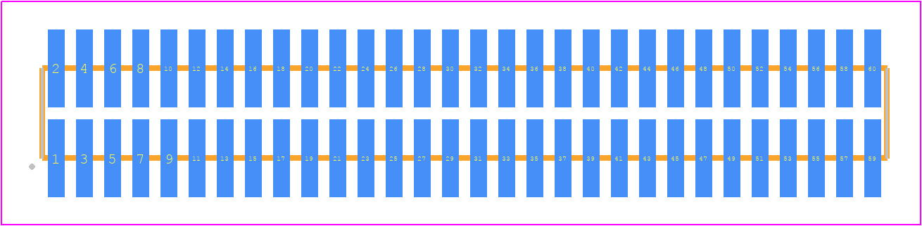 FTM-130-03-H-DV - SAMTEC PCB footprint - Other - Other - FTM-130-XX-Y-DV