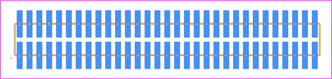 FTM-131-03-H-DV - SAMTEC PCB footprint - Other - Other - FTM-131-XX-Y-DV