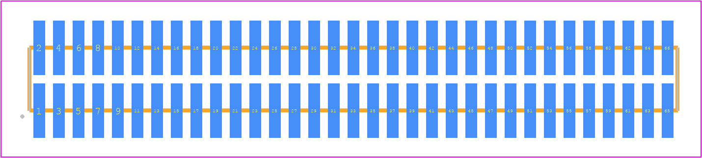 FTM-133-02-LM-DV - SAMTEC PCB footprint - Other - Other - FTM-133-XX-Y-DV