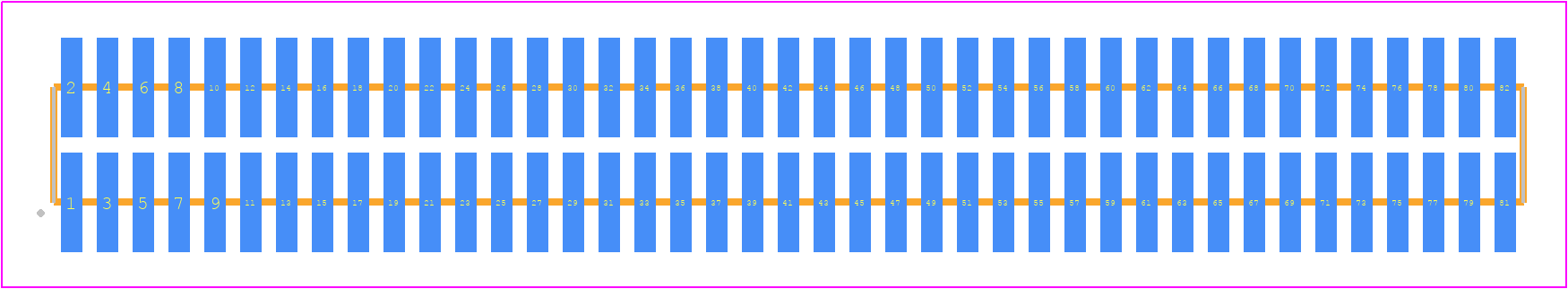 FTM-141-03-L-DV - SAMTEC PCB footprint - Other - Other - FTM-141-XX-Y-DV