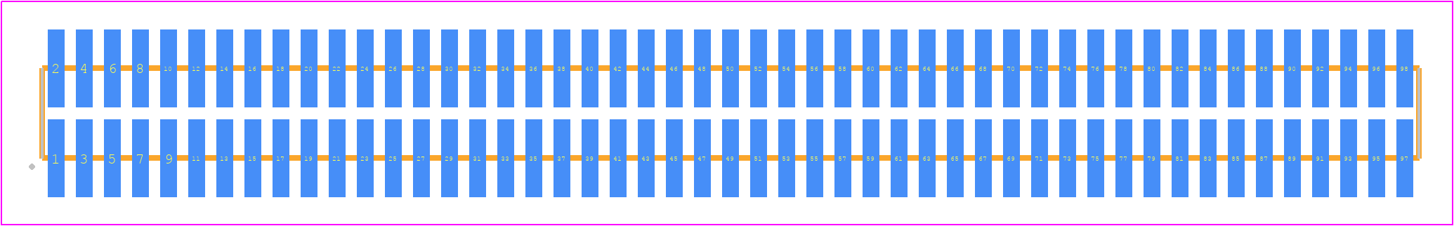 FTM-149-02-L-DV - SAMTEC PCB footprint - Other - Other - FTM-149-XX-Y-DV