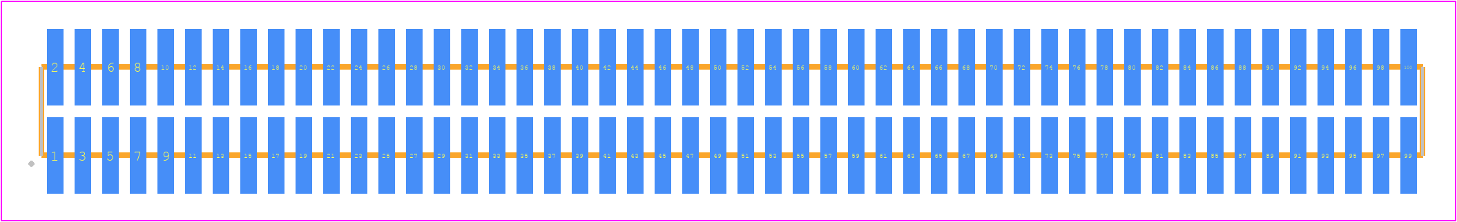 FTM-150-03-G-DV - SAMTEC PCB footprint - Other - Other - FTM-150-XX-Y-DV