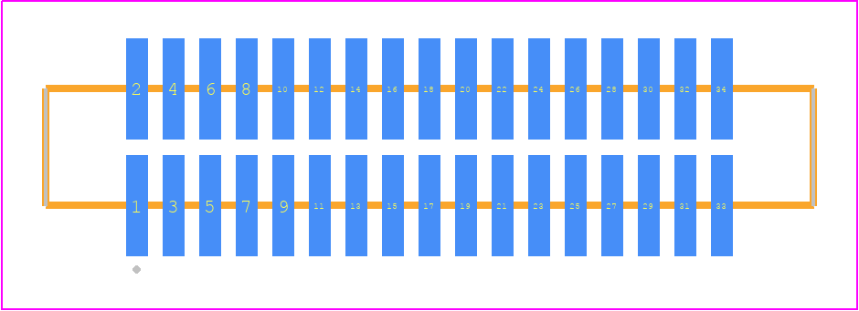FTM-117-02-L-DV-S - SAMTEC PCB footprint - Other - Other - FTM-117-XX-Y-DV-S