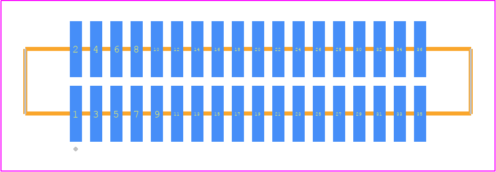 FTM-118-03-LM-DV-S - SAMTEC PCB footprint - Other - Other - FTM-118-XX-Y-DV-S