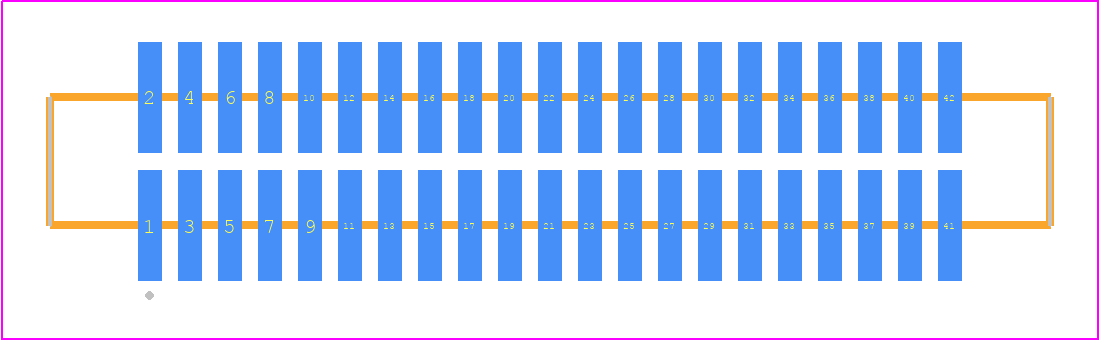 FTM-121-03-F-DV-S - SAMTEC PCB footprint - Other - Other - FTM-121-XX-Y-DV-S