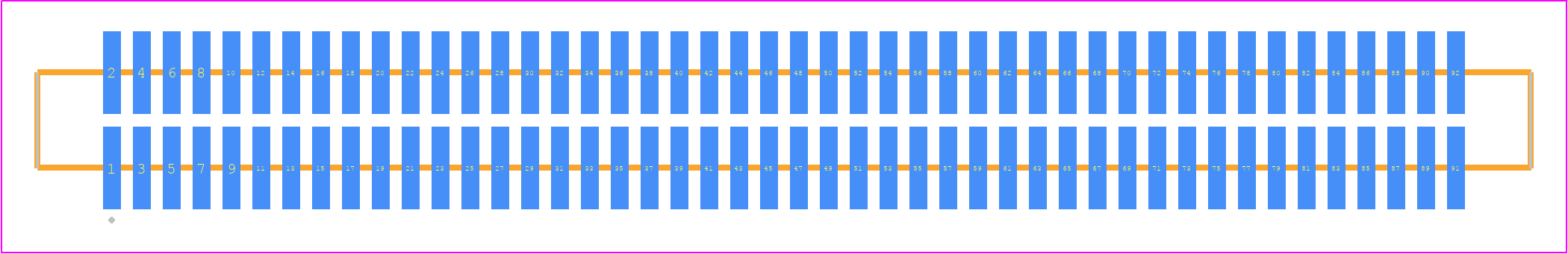 FTM-146-02-F-DV-S - SAMTEC PCB footprint - Other - Other - FTM-146-XX-Y-DV-S