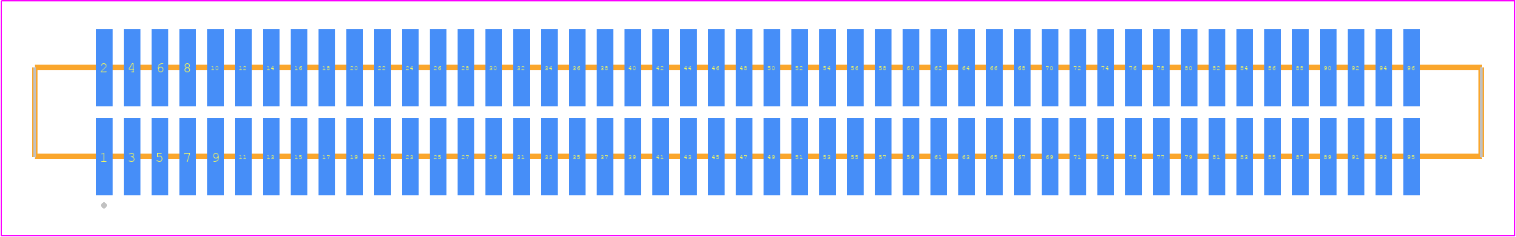 FTM-148-02-H-DV-S - SAMTEC PCB footprint - Other - Other - FTM-148-XX-Y-DV-S