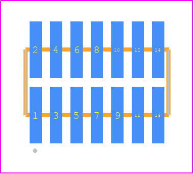 FTM-107-03-G-DV-P - SAMTEC PCB footprint - Other - Other - FTM-107-XX-Y-DV-P
