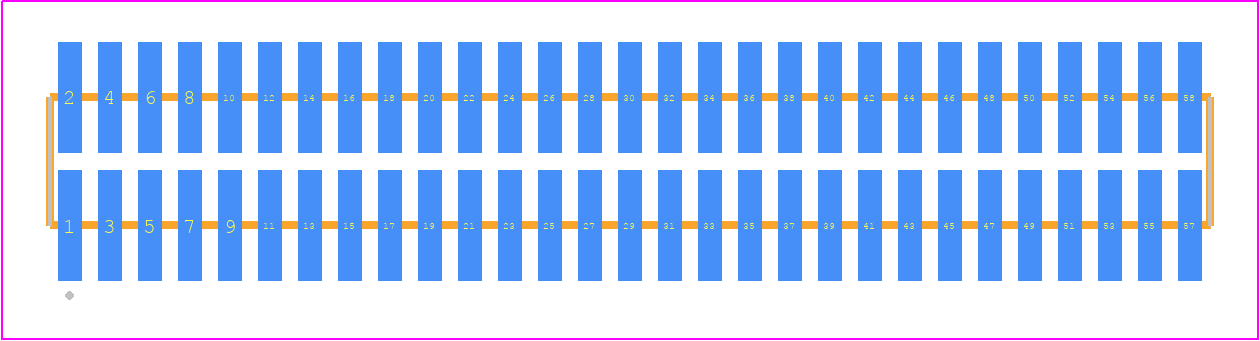 FTM-129-02-L-DV-P - SAMTEC PCB footprint - Other - Other - FTM-129-XX-Y-DV-P