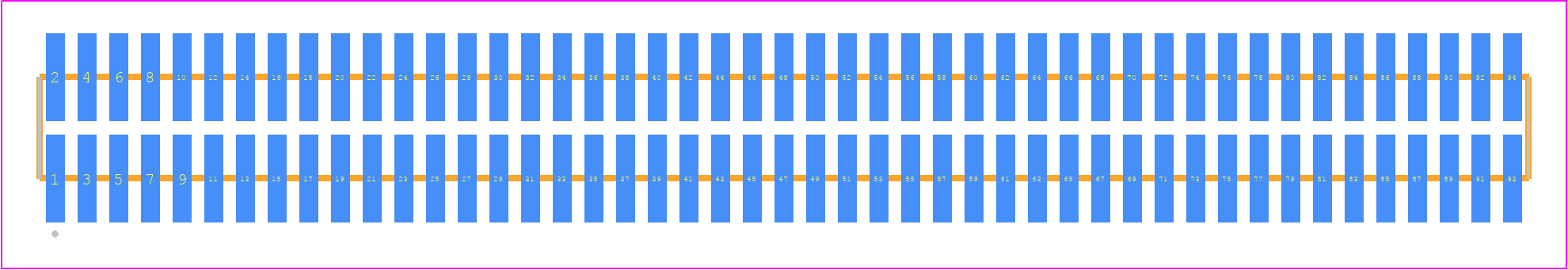 FTM-147-02-F-DV-P - SAMTEC PCB footprint - Other - Other - FTM-147-XX-Y-DV-P