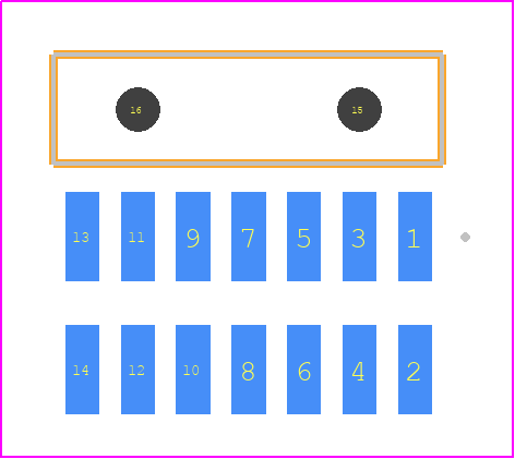 FTSH-107-01-S-DH-A-C - SAMTEC PCB footprint - Other - Other - FTSH-107-XX-YYY-DH-A-C