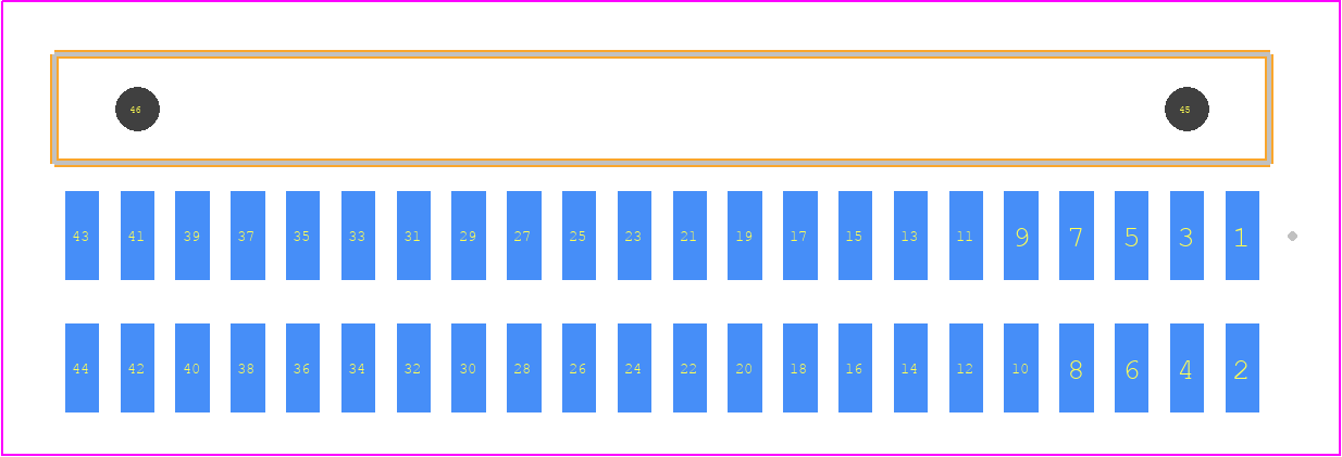 FTSH-122-01-L-DH-A-C - SAMTEC PCB footprint - Other - Other - FTSH-122-XX-YYY-DH-A-C