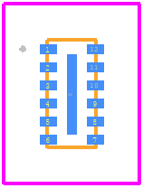 EMIF06-1005MX12Y - STMicroelectronics PCB footprint - Other - Other - EMIF06-1005MX12Y