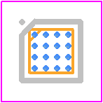 EMIF06-MSD04F3 - STMicroelectronics PCB footprint - BGA - BGA - EMIF06-MSD04F3